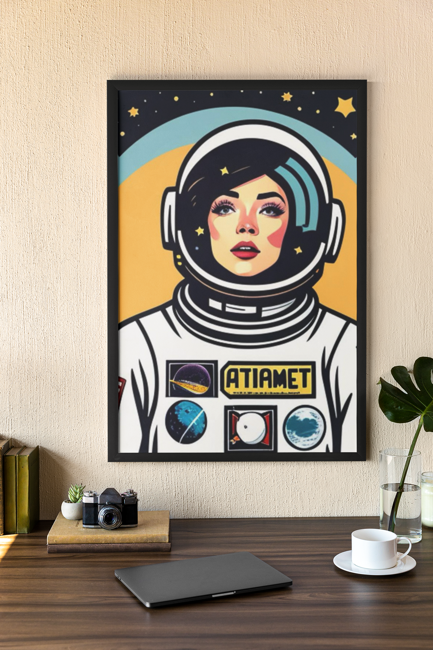 Astronaut - Wall Art Hanging For Home Decor (18 x 24 inches)