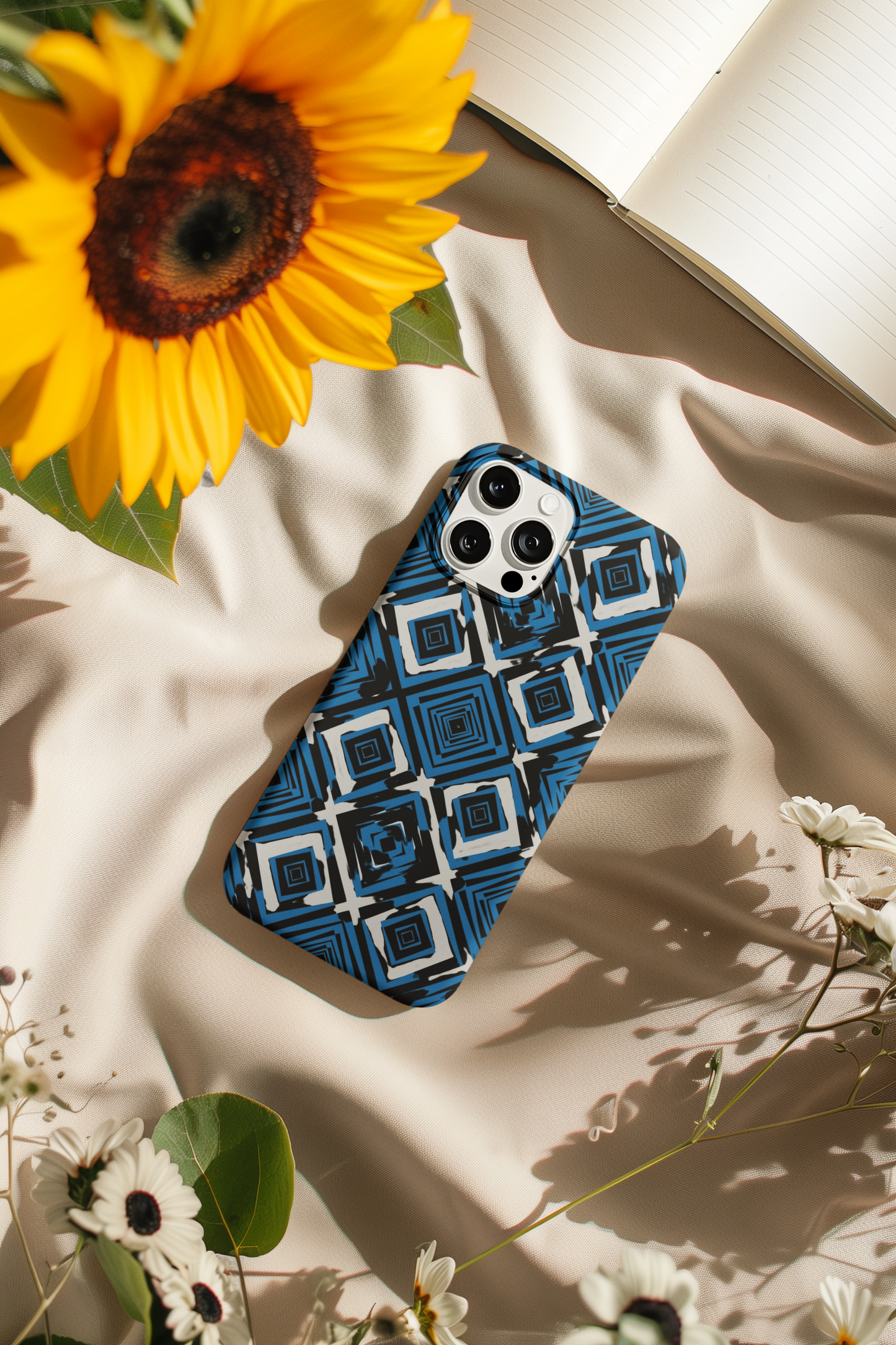 Blue - iPhone Case and Cover