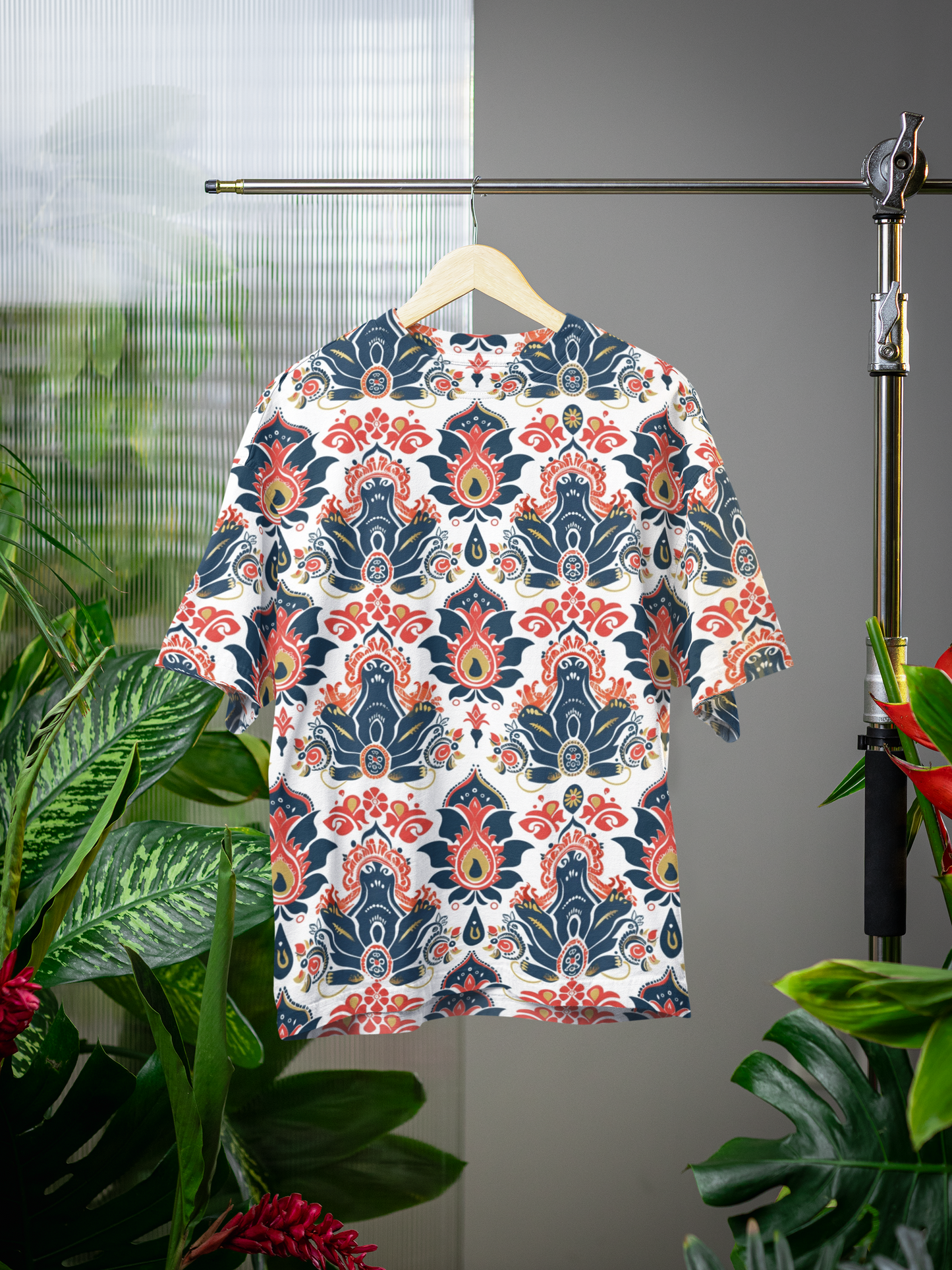 Ethnic - All Over Print Oversized Tshirt For Men And Women Designer Unisex Tshirt