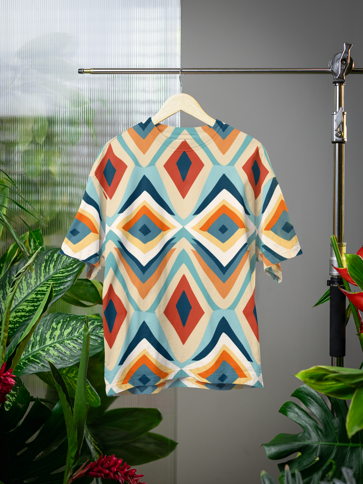 Ethnic - All Over Print Oversized Tshirt For Men And Women Designer Unisex Tshirt