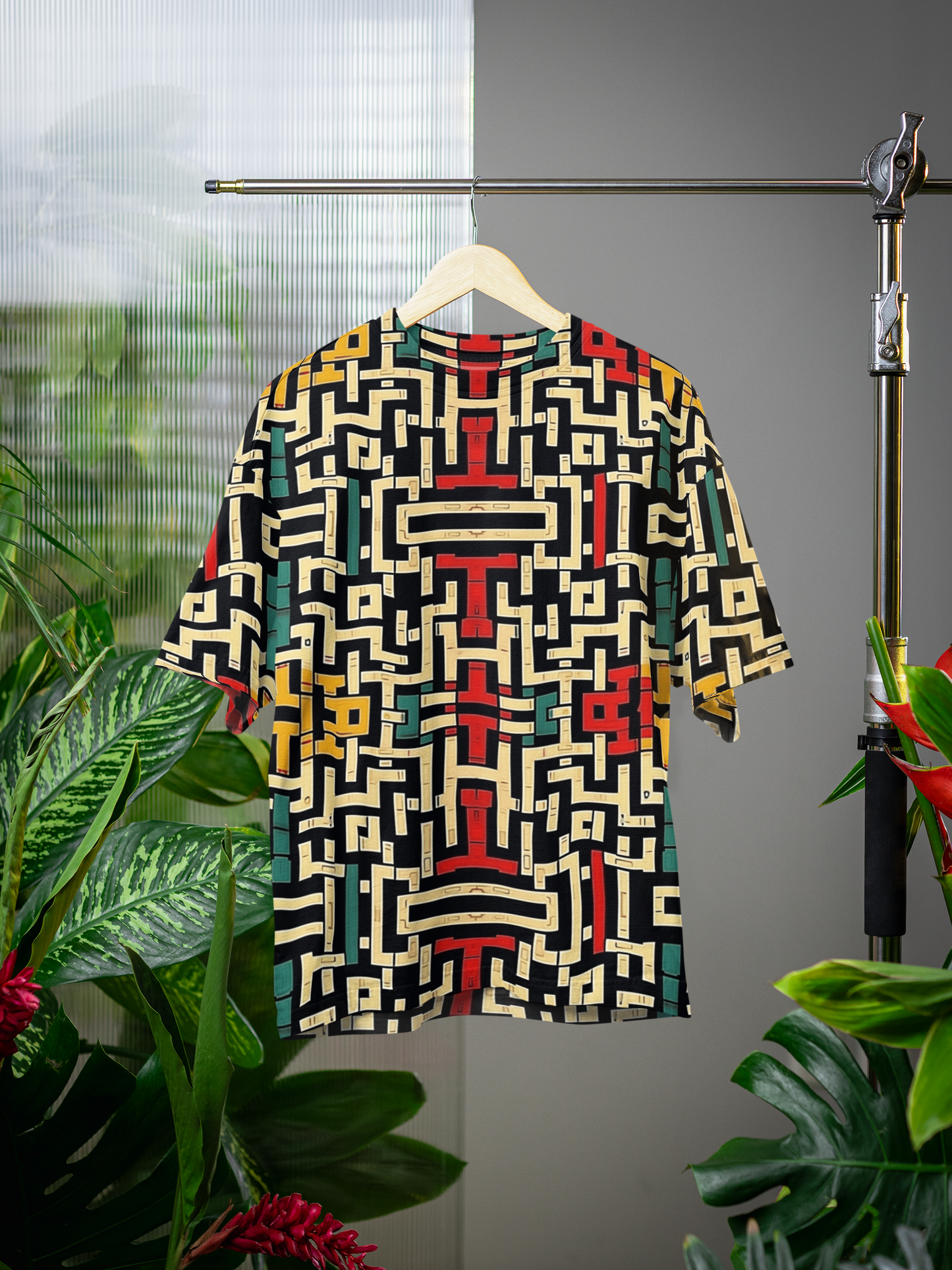 Geometric - All Over Print Oversized Tshirt For Men And Women Designer Unisex Tshirt