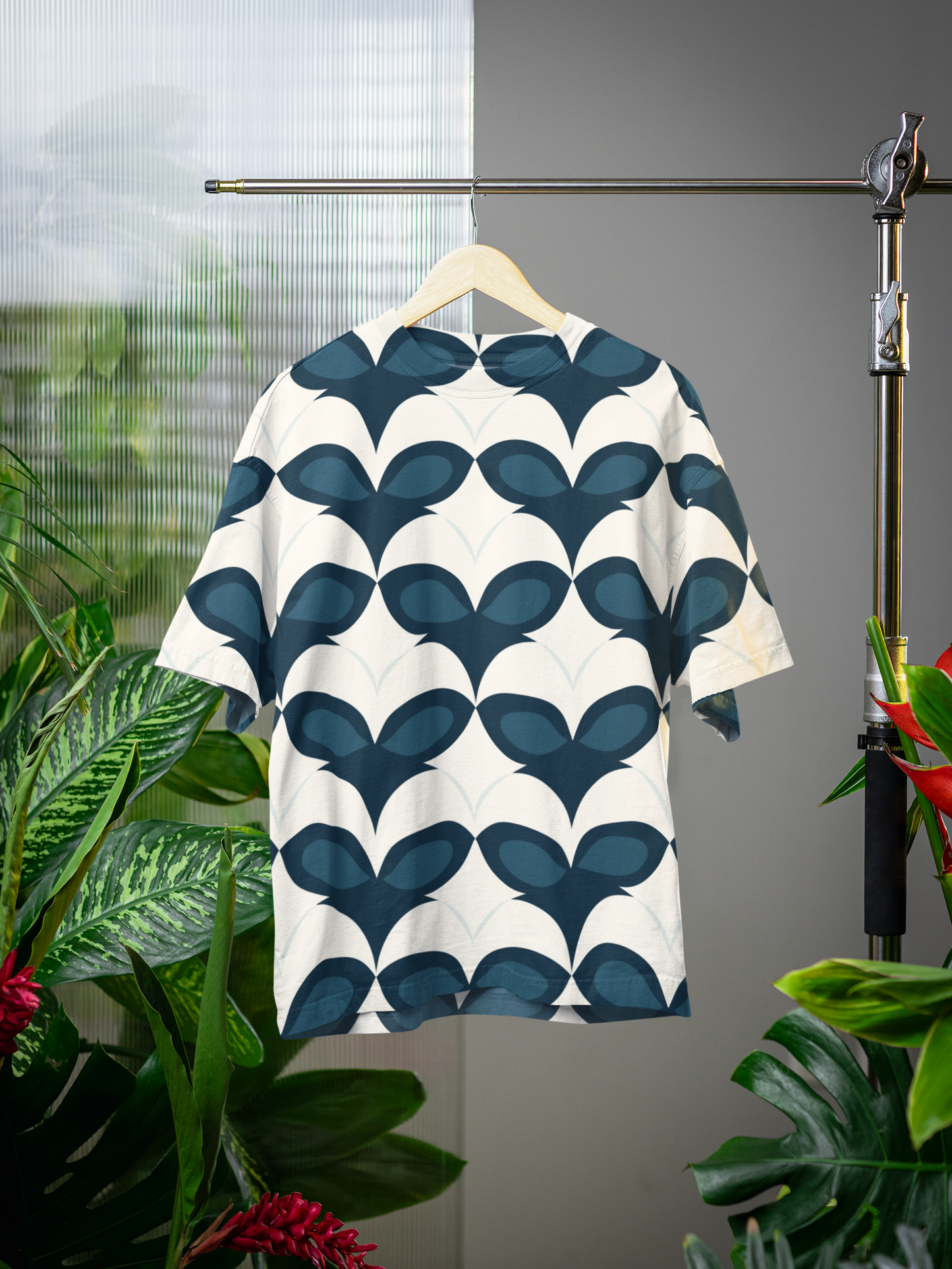 Heart - All Over Print Oversized Tshirt For Men And Women Designer Unisex Tshirt