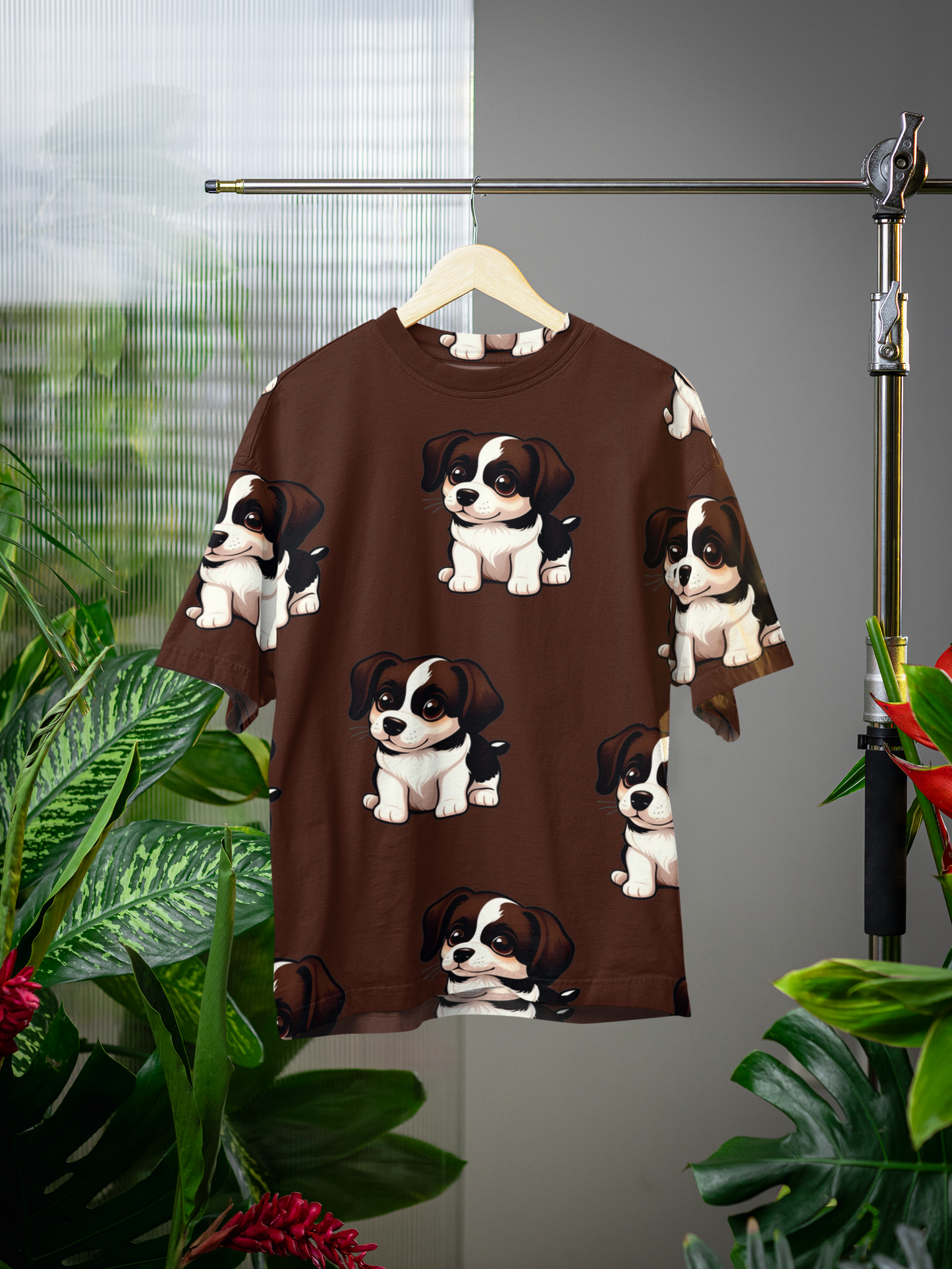 Dog - All Over Print Oversized Tshirt For Men And Women Designer Unisex Tshirt