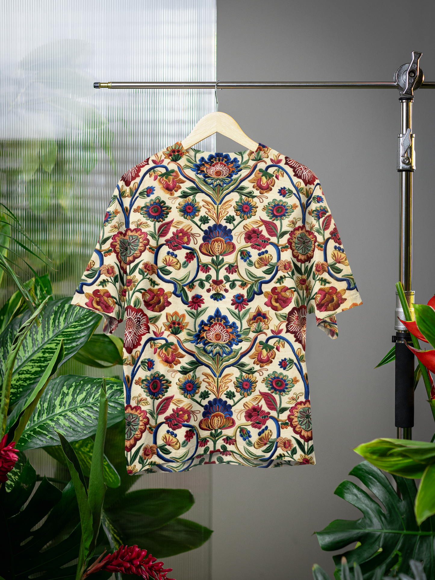 Ethnic - All Over Print Oversized Tshirt For Men And Women Designer Unisex Tshirt