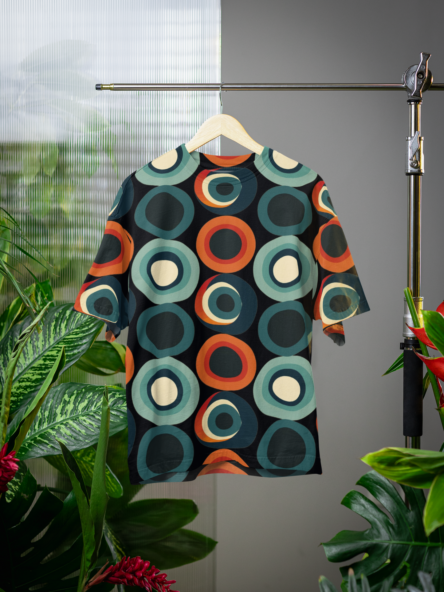 Geoemtric- All Over Print Oversized Tshirt For Men And Women Designer Unisex Tshirt