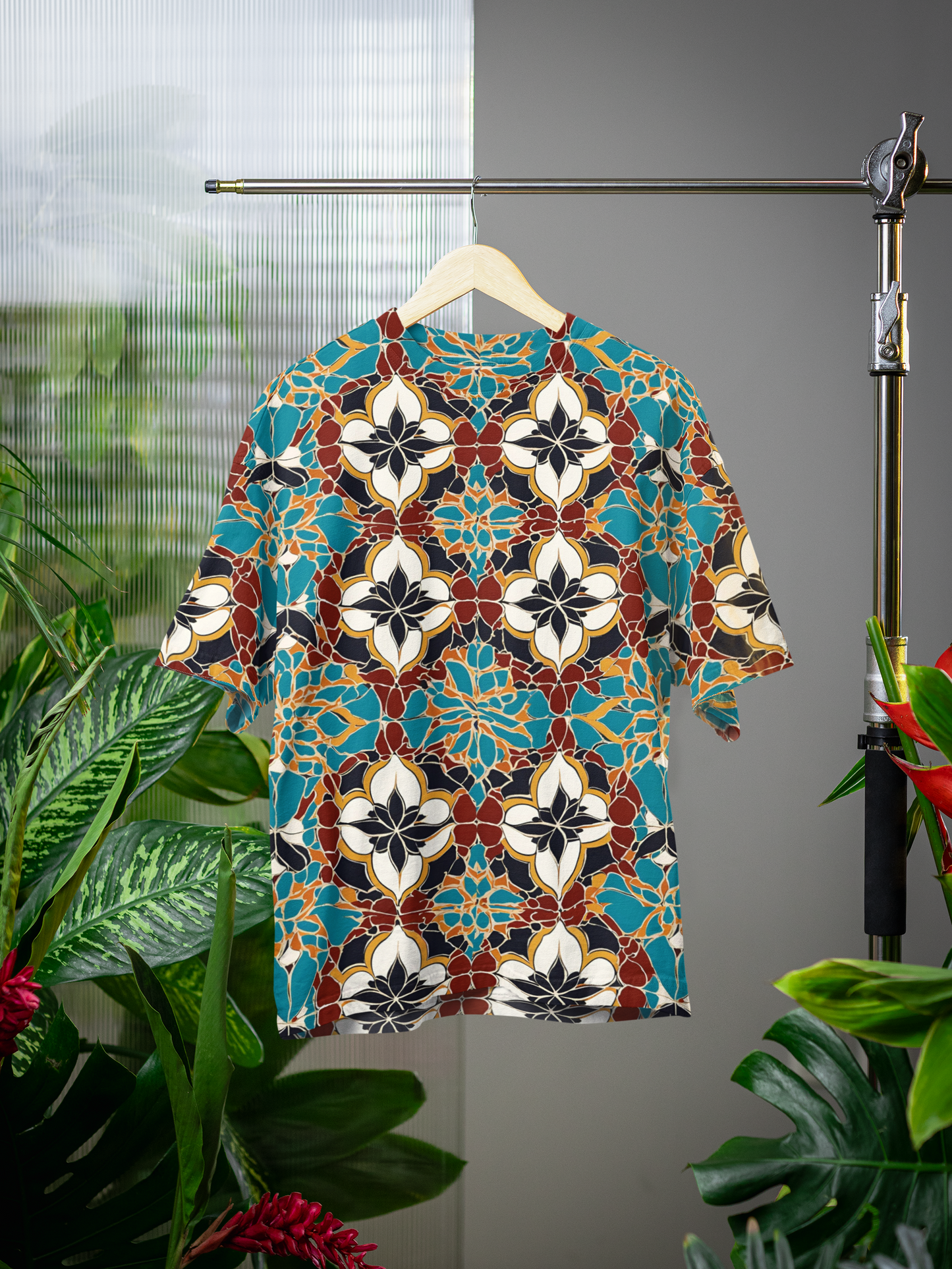 Geometric - All Over Print Oversized Tshirt For Men And Women Designer Unisex Tshirt
