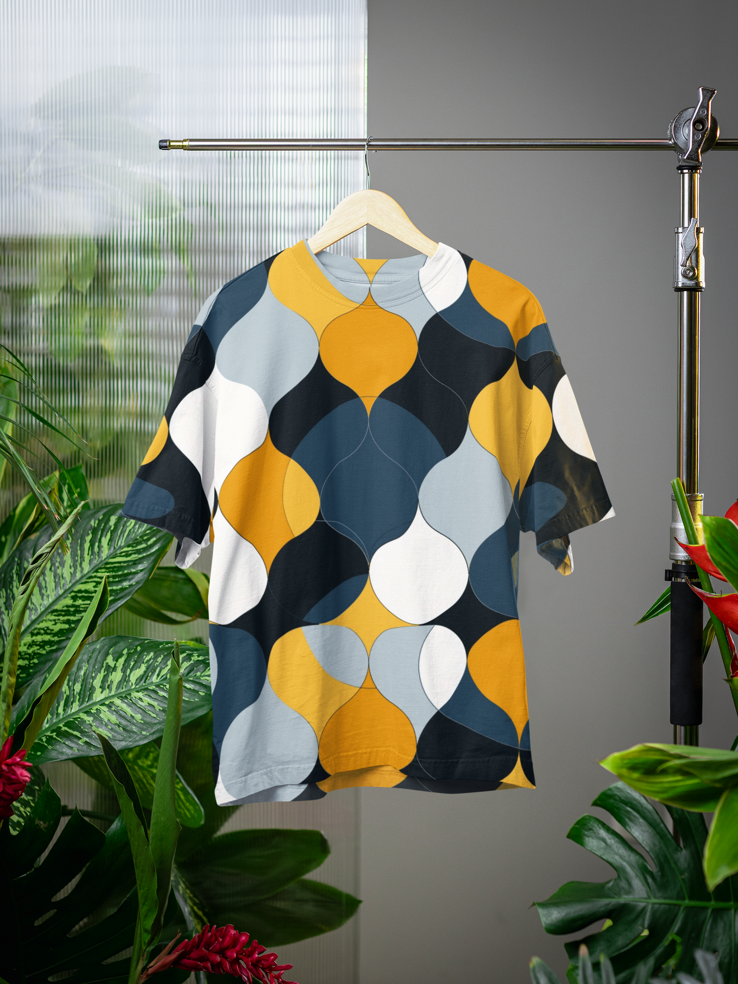 Geometric - All Over Print Oversized Tshirt For Men And Women Designer Unisex Tshirt