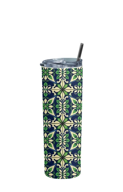 Moroccan - Stainless Steel Tumbler Water Bottle 20 OZ(590ml) Coffee Tumbler