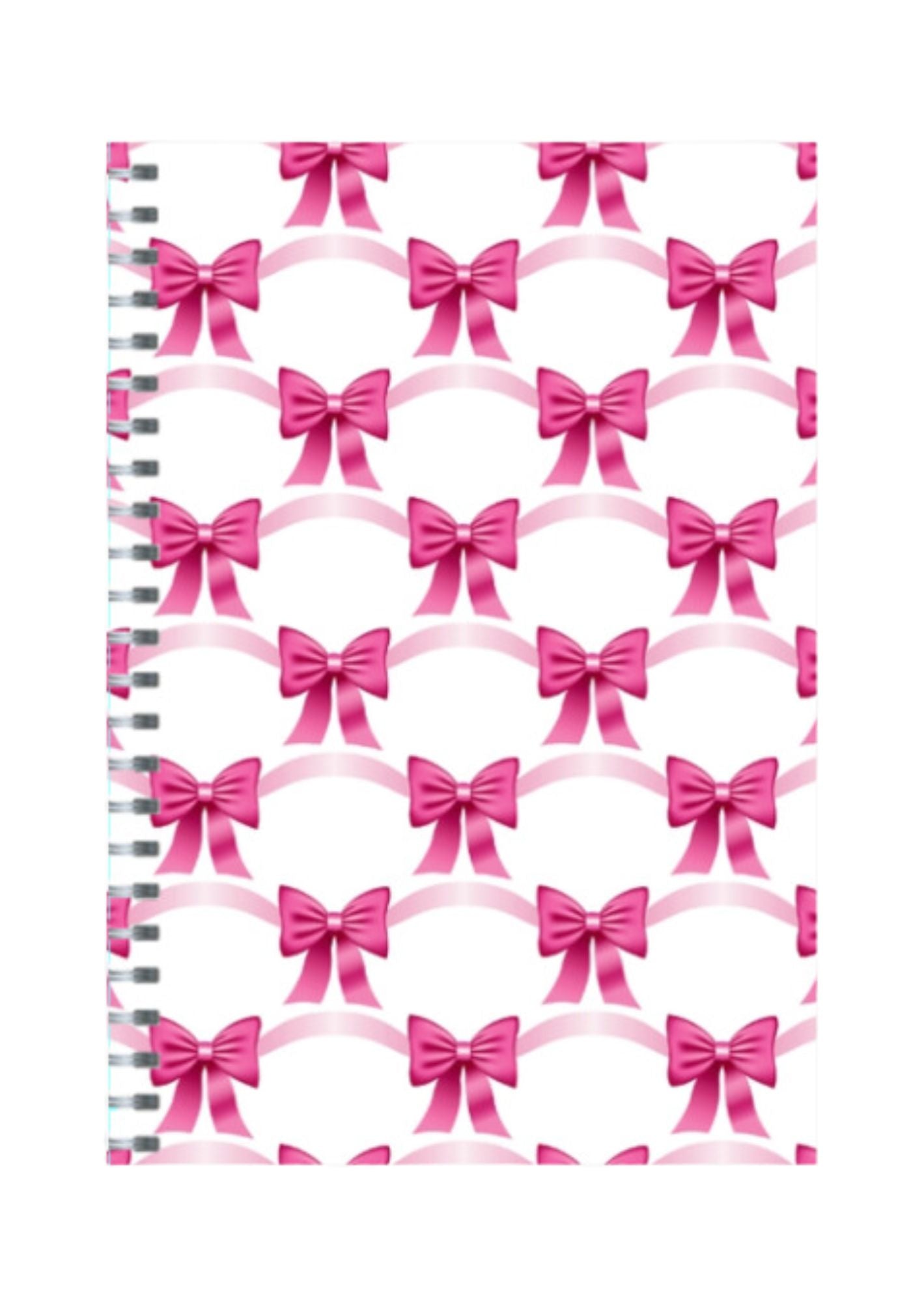 Coquette - Spiral Notepad A5 Unruled Notebook 120 Pages