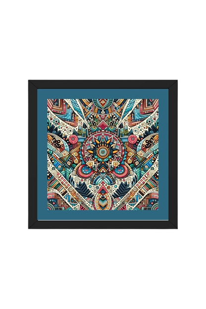 Geometric - Wall Art Hanging For Home Decor ( 14 x 14 inches)