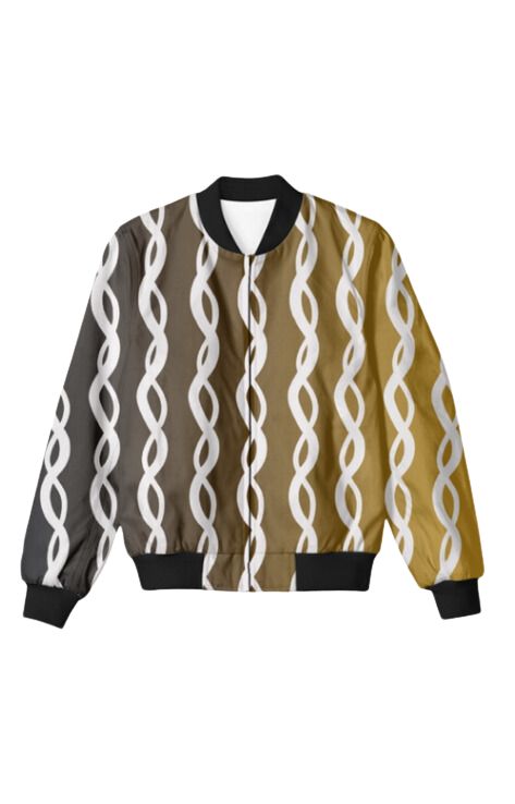 Ombre - Unisex Bomber Jacket For Men And Women