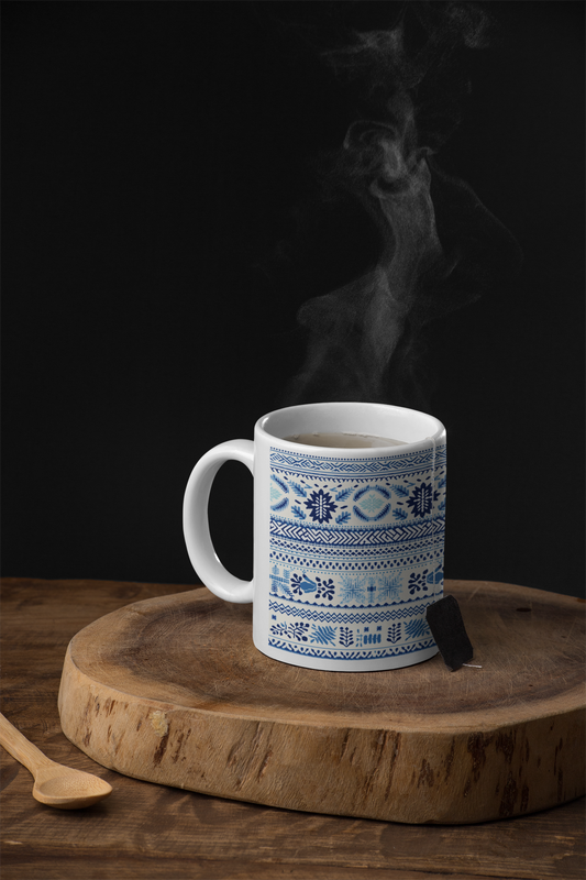 Knit - Ceramic Coffee Mug 11 ounce(330ml)
