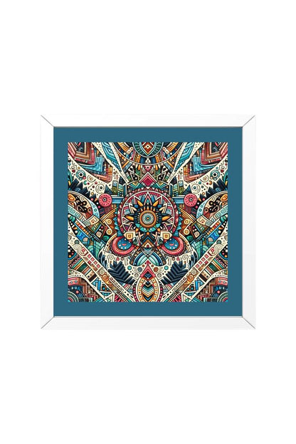 Geometric - Wall Art Hanging For Home Decor ( 14 x 14 inches)