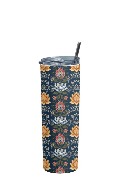 Ethnic - Stainless Steel Tumbler Water Bottle 20 OZ(590ml) Coffee Tumbler