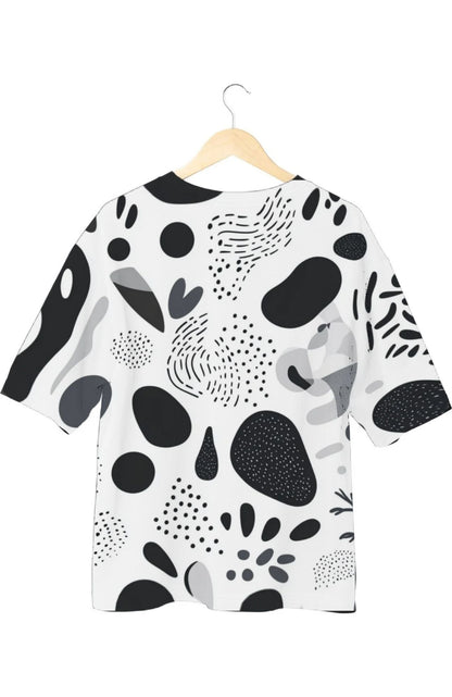 Abstract - All Over Print Oversized Tshirt For Men And Women Designer Unisex Tshirt