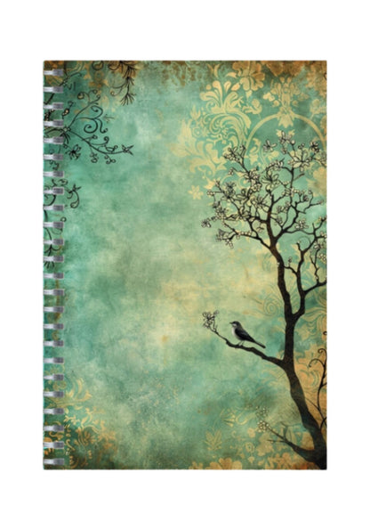 Quirky - Spiral Notepad A5 Unruled Notebook 120 Pages