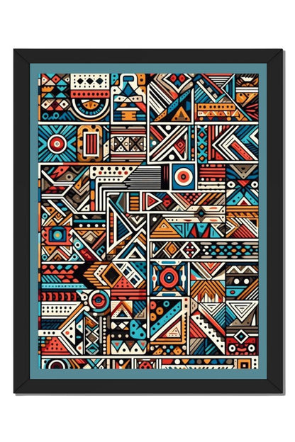 Geometric - Wall Art Hanging For Home Decor (18 x 24 inches)