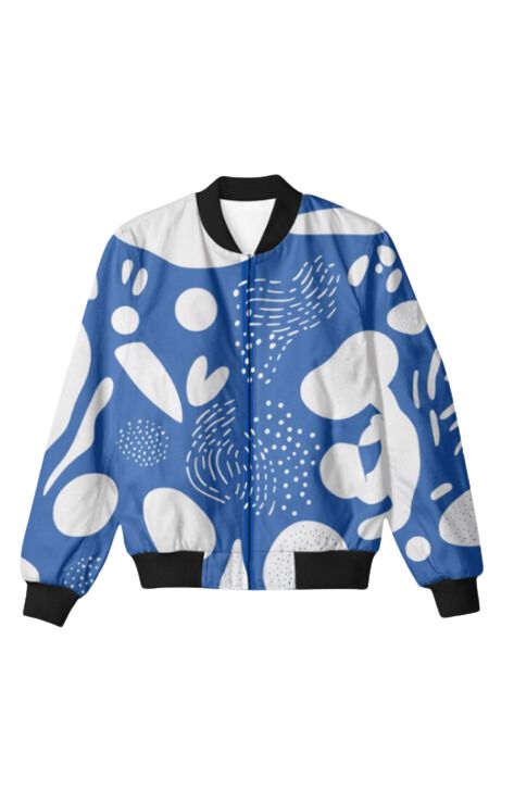 Retro - Unisex Bomber Jacket For Men And Women