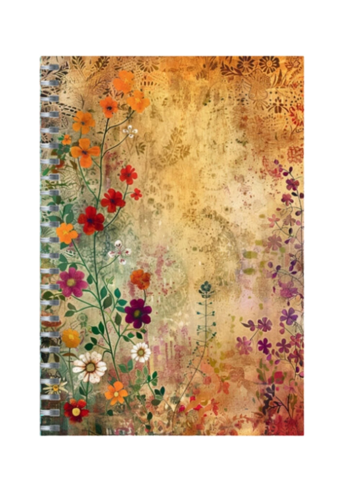 Quirky - Spiral Notepad A5 Unruled Notebook 120 Pages