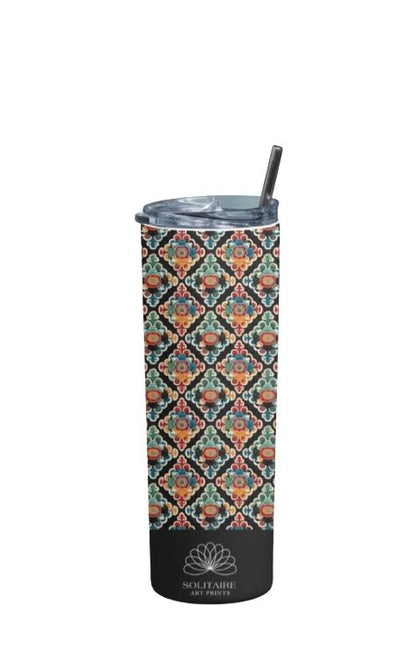 Moroccan - Stainless Steel Tumbler Water Bottle 20 OZ(590ml) Coffee Tumbler