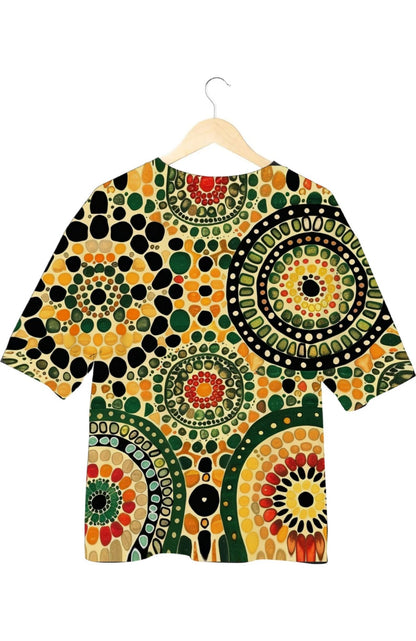 Aboriginal - All Over Print Oversized Tshirt For Men And Women Designer Unisex Tshirt