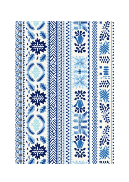 Knit - Spiral Notepad A5 Unruled Notebook 120 Pages