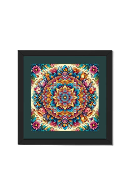 Mandala - Wall Art Hanging For Home Decor ( 14 x 14 inches)