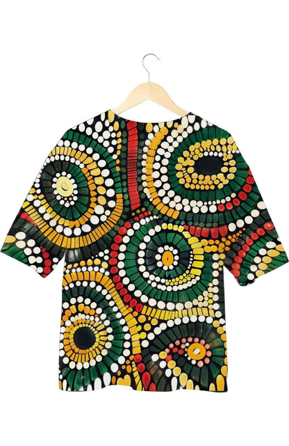 Aboriginal - All Over Print Oversized Tshirt For Men And Women Designer Unisex Tshirt