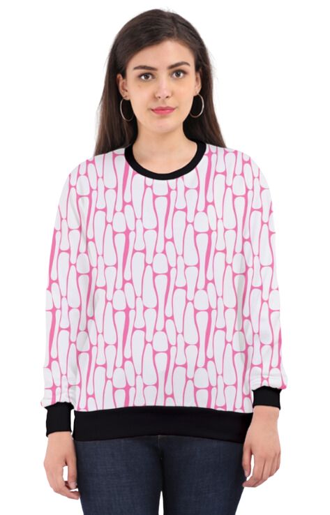 Geometric - All Over Print Sweatshirt For Women Sweatshirt For College
