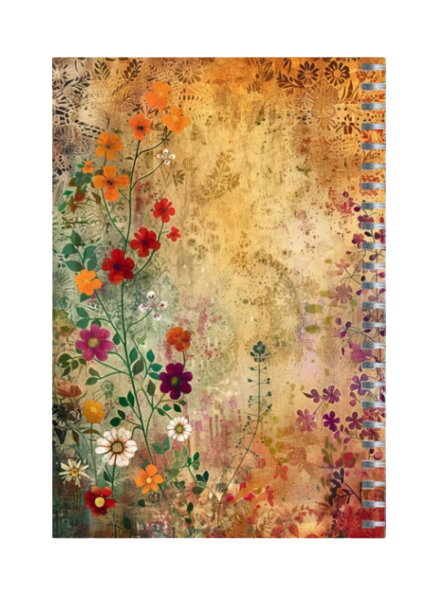 Quirky - Spiral Notepad A5 Unruled Notebook 120 Pages