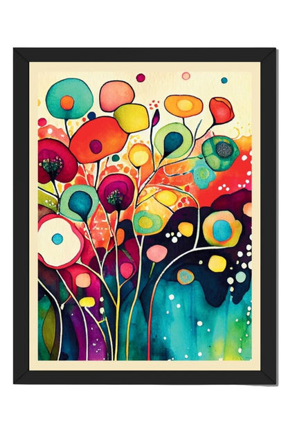 Watercolor Flower - Wall Art Hanging For Home Decor (18 x 24 inches)