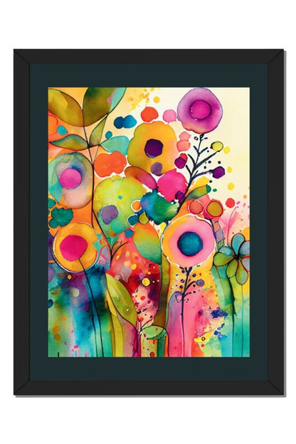 Watercolor Flower - Wall Art Hanging For Home Decor (18 x 24 inches)