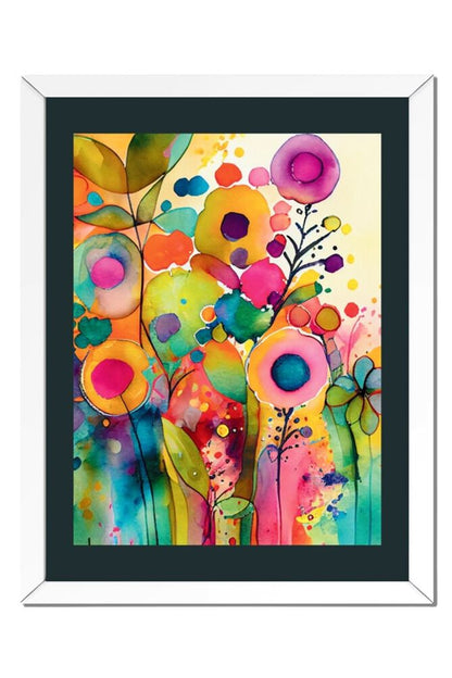 Watercolor Flower - Wall Art Hanging For Home Decor (18 x 24 inches)