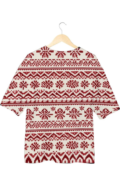 Knit- All Over Print Oversized Tshirt For Men And Women Designer Unisex Tshirt