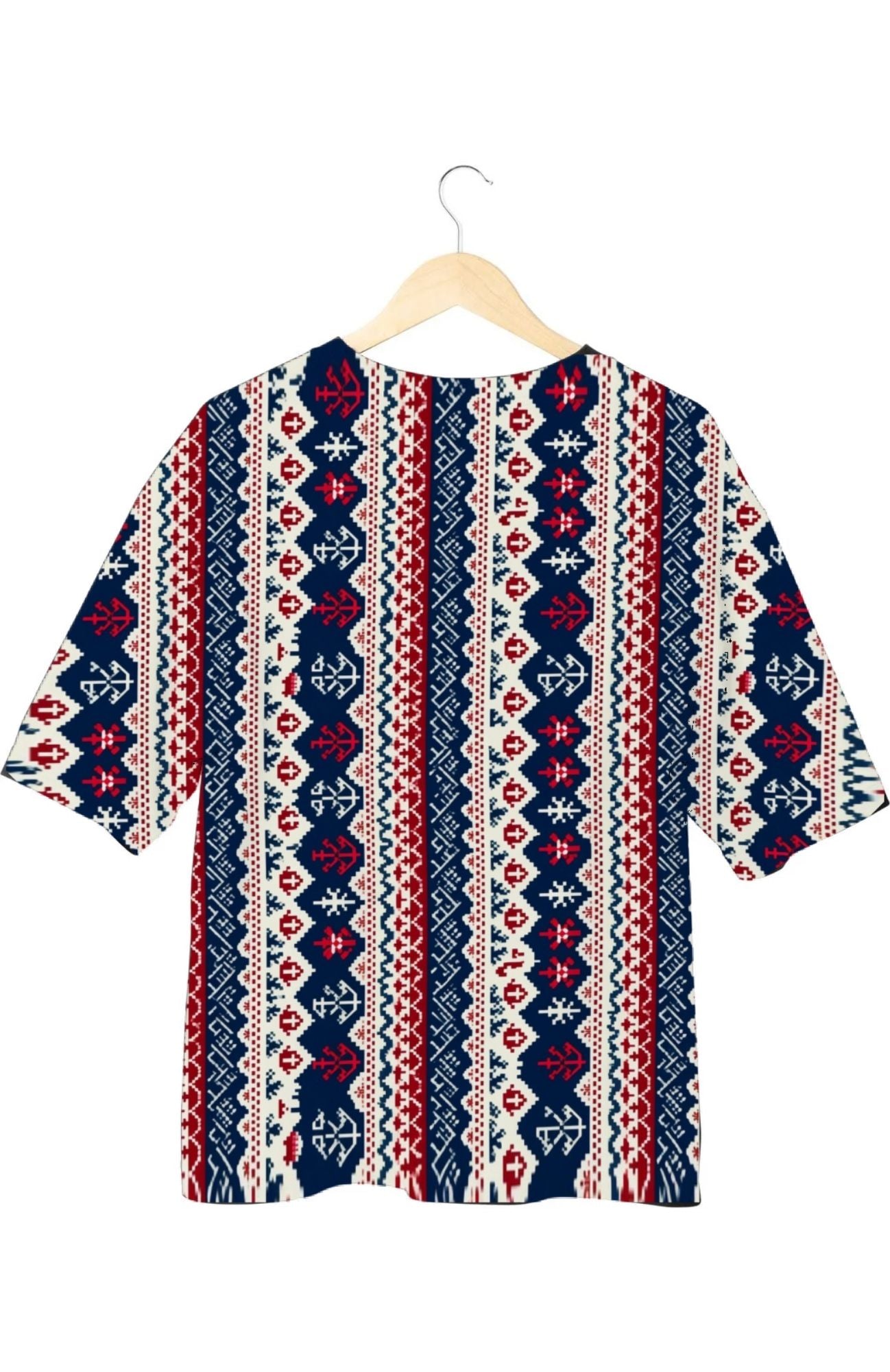 Knit- All Over Print Oversized Tshirt For Men And Women Designer Unisex Tshirt