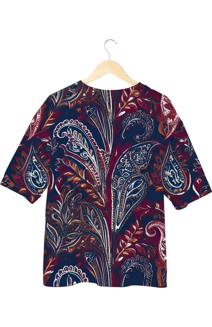 Whispering Feathers- All Over Print Oversized Tshirt For Men And Women Designer Unisex Tshirt