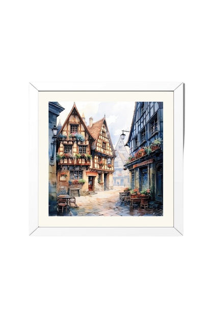 European Clip Art - Wall Art Hanging For Home Decor ( 14 x 14 inches )