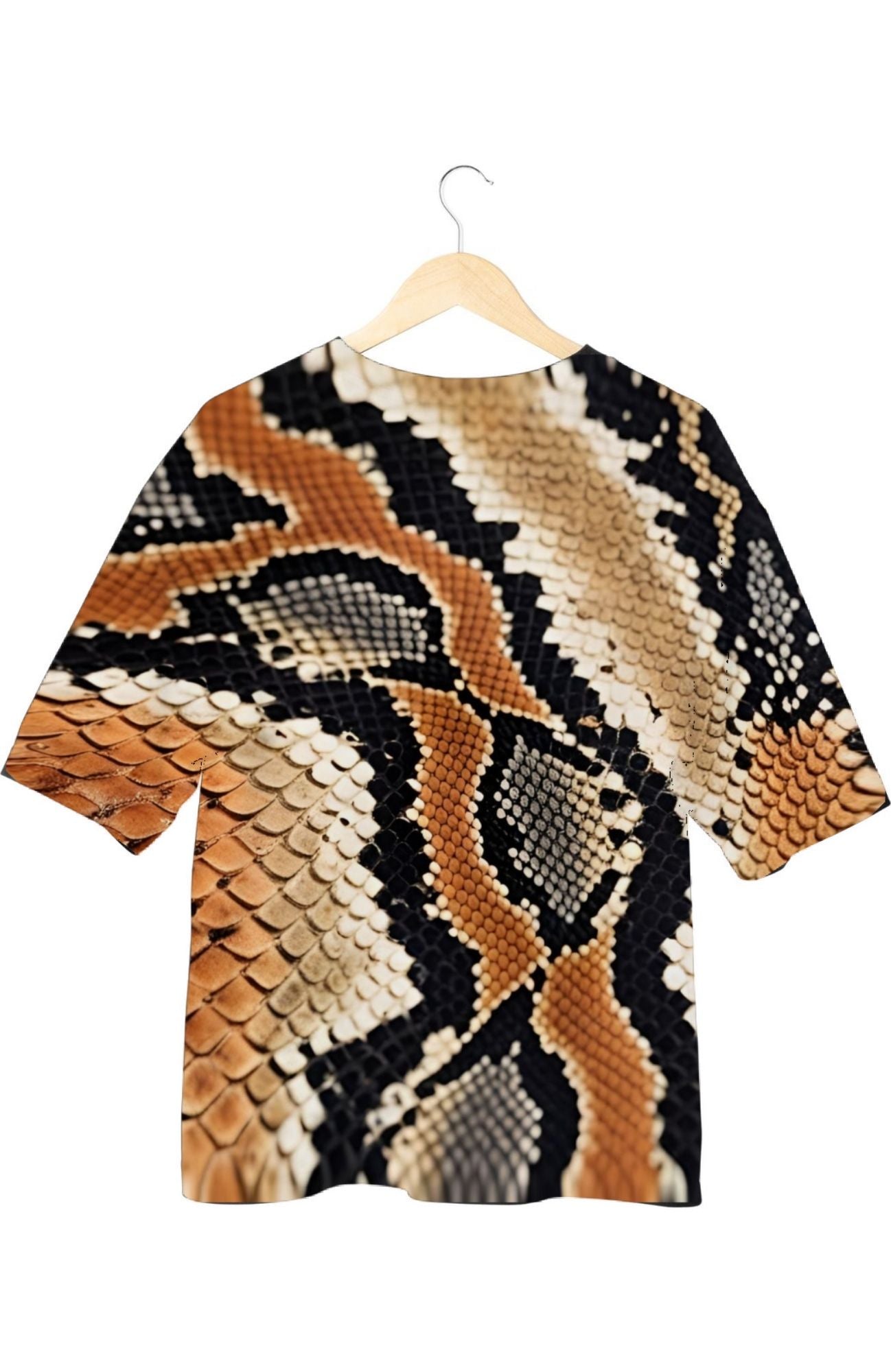 Viper's Veil - All Over Print Oversized Tshirt For Men And Women Designer Unisex Tshirt