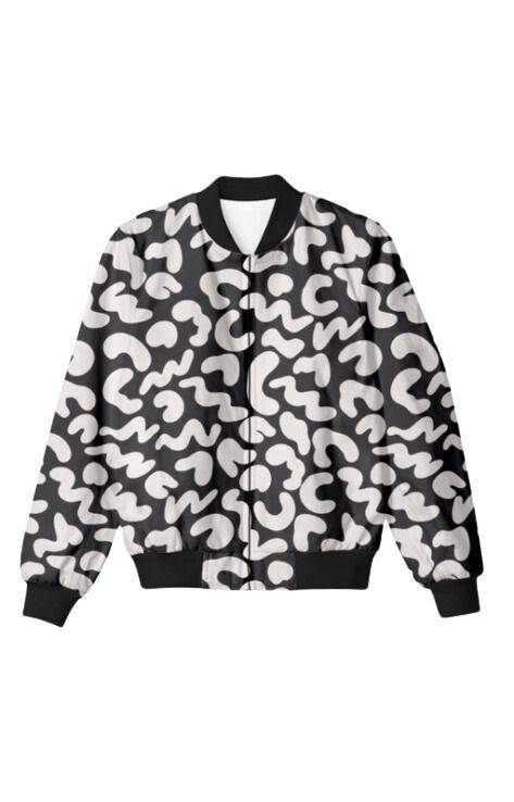 Geometric - Unisex Bomber Jacket For Men And Women