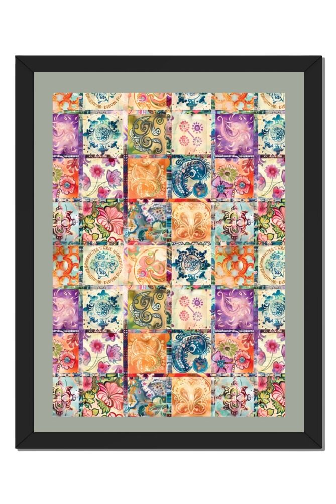 Cross Stich  - Wall Art Hanging For Home Decor (18 x 24 inches)