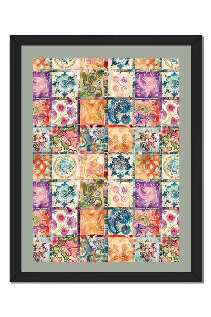 Cross Stich  - Wall Art Hanging For Home Decor (18 x 24 inches)