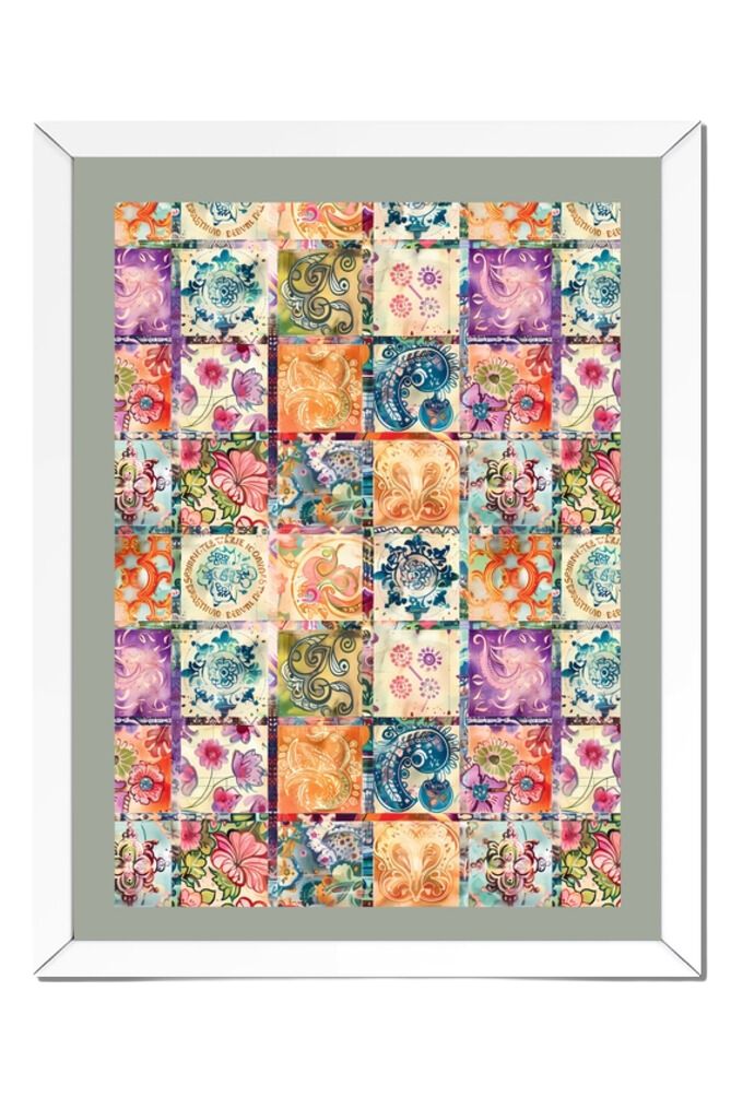 Cross Stich  - Wall Art Hanging For Home Decor (18 x 24 inches)