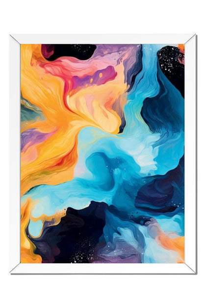 Fluid Art - Wall Art Hanging For Home Decor (18 x 24 inches)