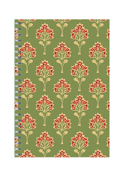 Indian - Spiral Notepad A5 Ruled Notebook 120 Pages