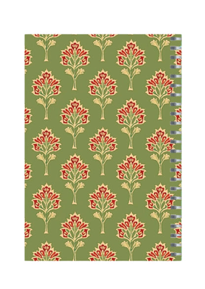 Indian - Spiral Notepad A5 Ruled Notebook 120 Pages