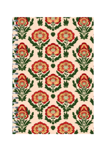 Ethnic - Spiral Notepad A5 Ruled Notebook 120 Pages
