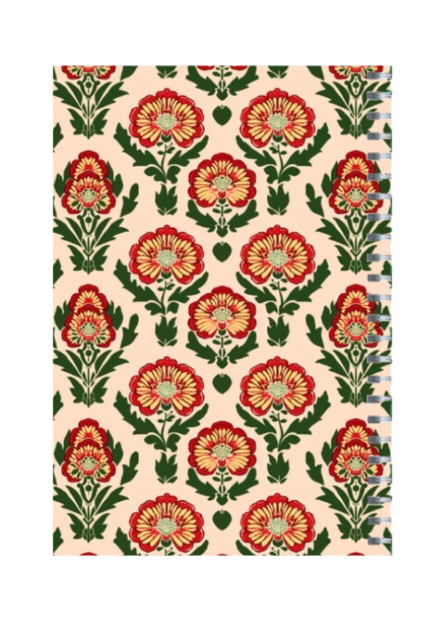 Ethnic - Spiral Notepad A5 Ruled Notebook 120 Pages