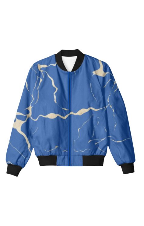 Abstract - Unisex Bomber Jacket For Men And Women