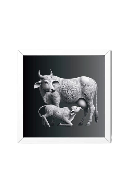 Holy Cow - Wall Art Hanging For Home Decor ( 14 x 14 inches )