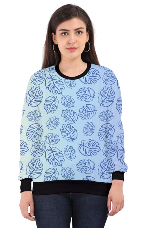 Ombre - All Over Print Sweatshirt For Women Sweatshirt For College